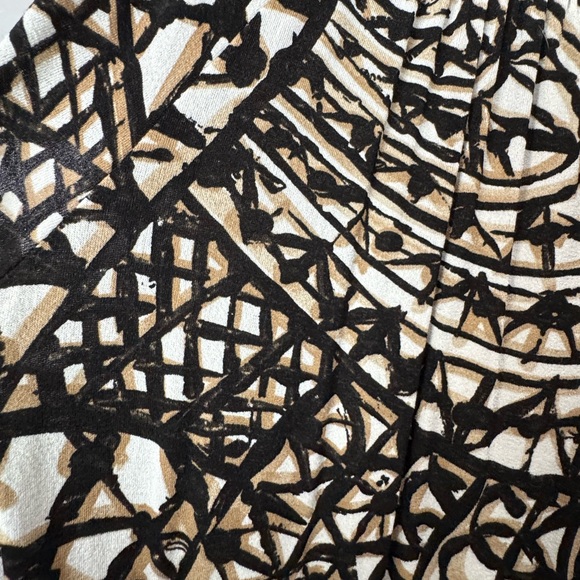 MaxMara Black and White Sheath Dress WITH BOX. Peter Pan Collar. Size 44 US 10. - Picture 9 of 17